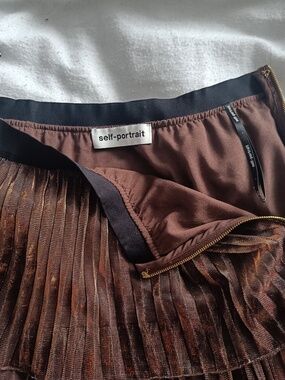 Self-Portrait Tiered Dress